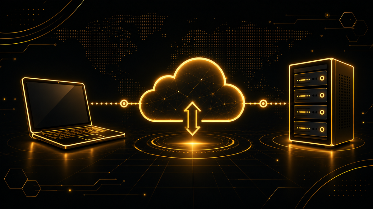 Diagrama de funcionamiento de la nube